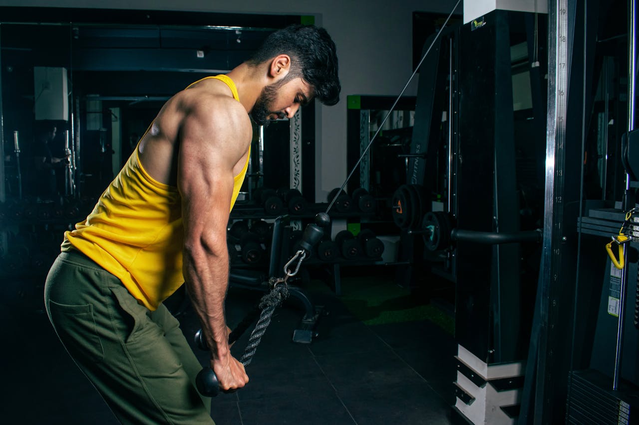 Extensión de tríceps ejercicio